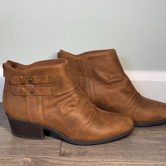 BareTraps Brown Size 7 Booties - Picture 1 of 6